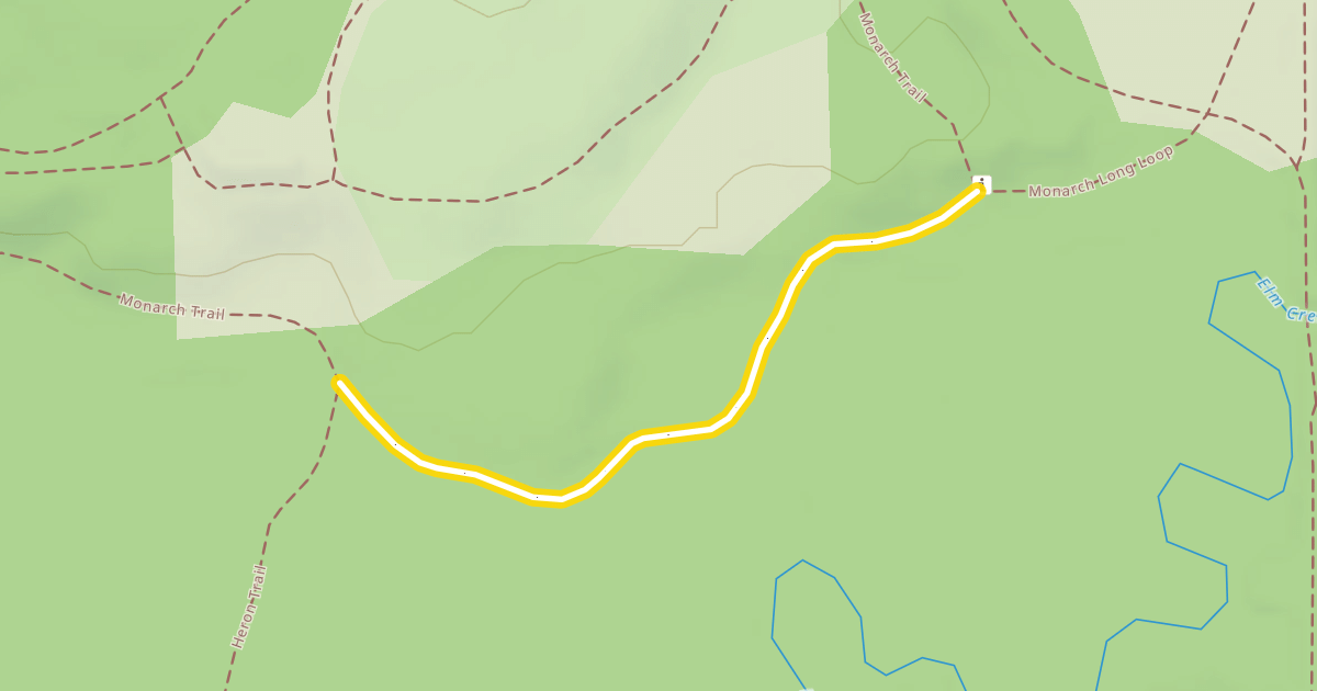 Map preview of Monarch Trail