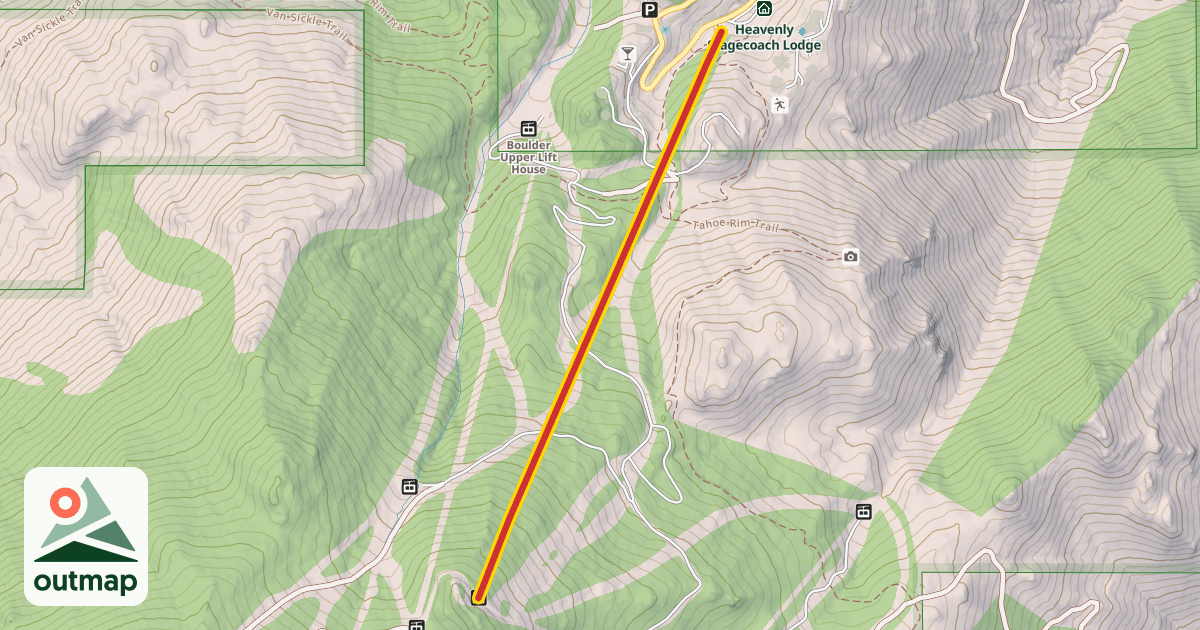 Map of Stagecoach Express
