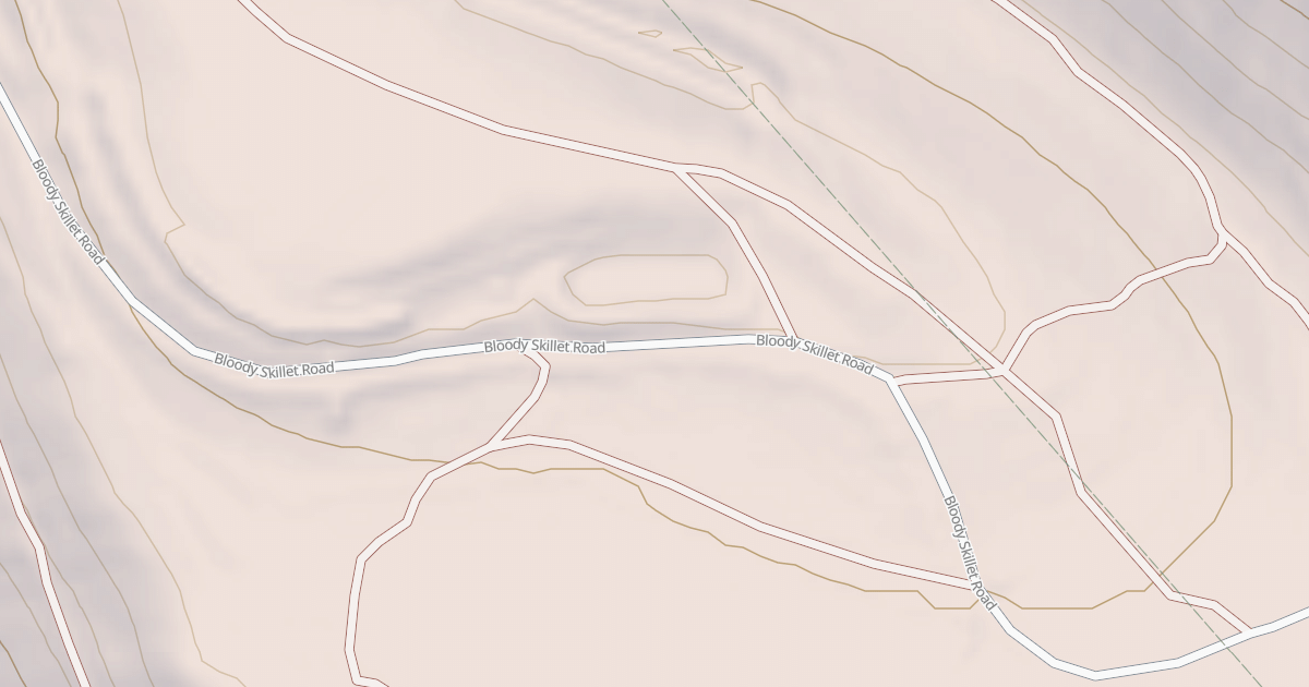 Map preview of Bloody Skillet ATV Trail
