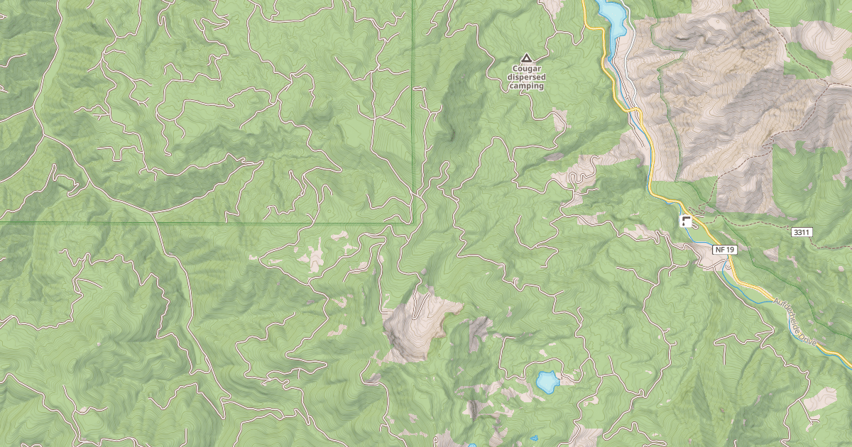 Map preview of GREEN MTN.