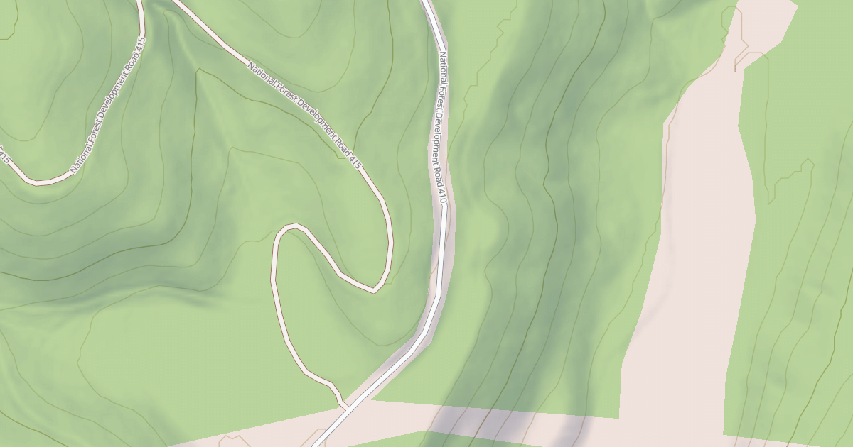 Map preview of USFS Motor Vehicle Use Map Roads {AF5C33F8-92BE-4A48-A201-71F392965EAE}
