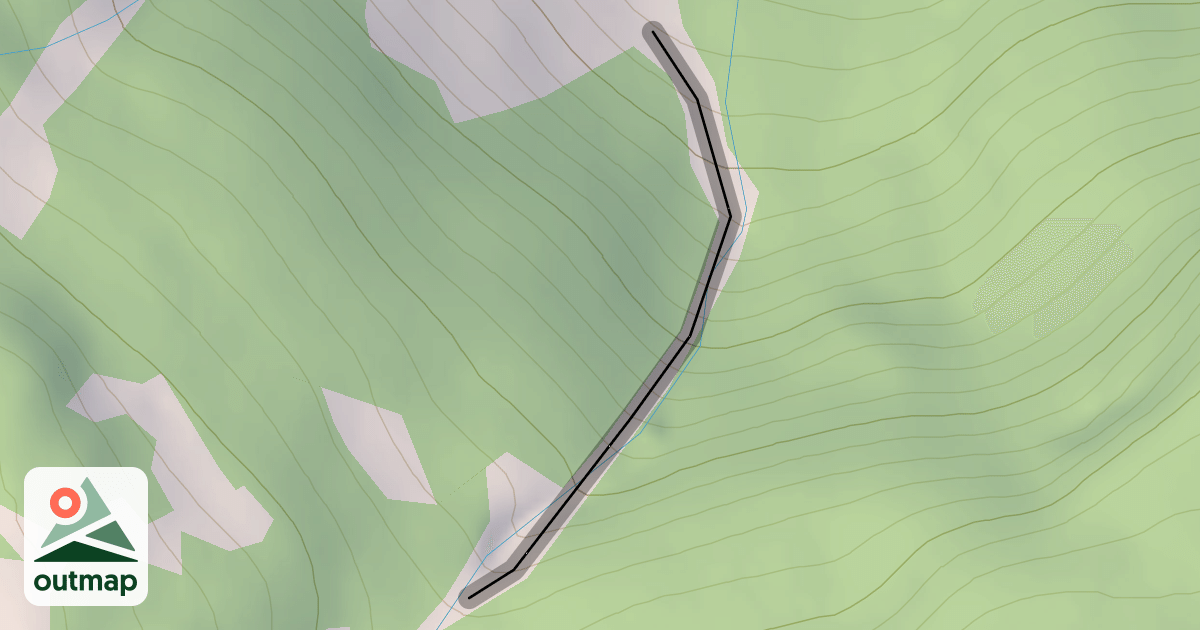 Map of Beggars Canyon