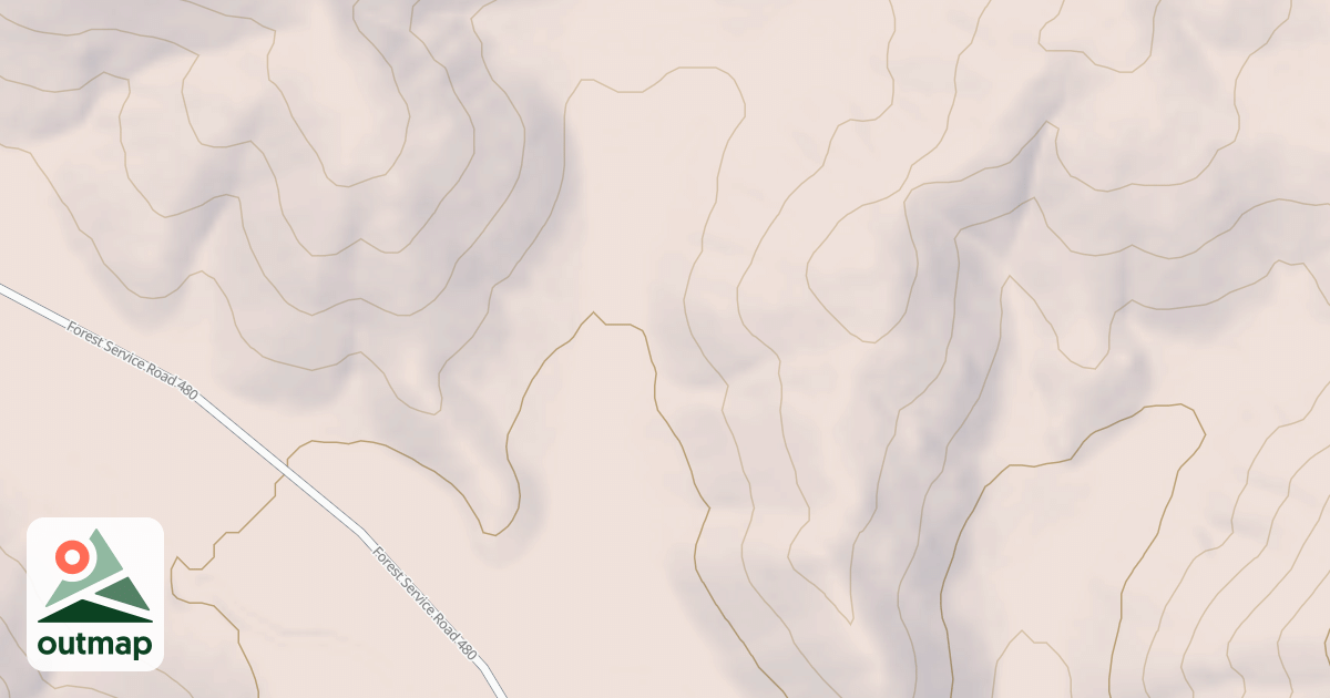 Map of USFS Motor Vehicle Use Map Roads {09E5D846-3DEF-47DA-B8B8-2F4663097236}