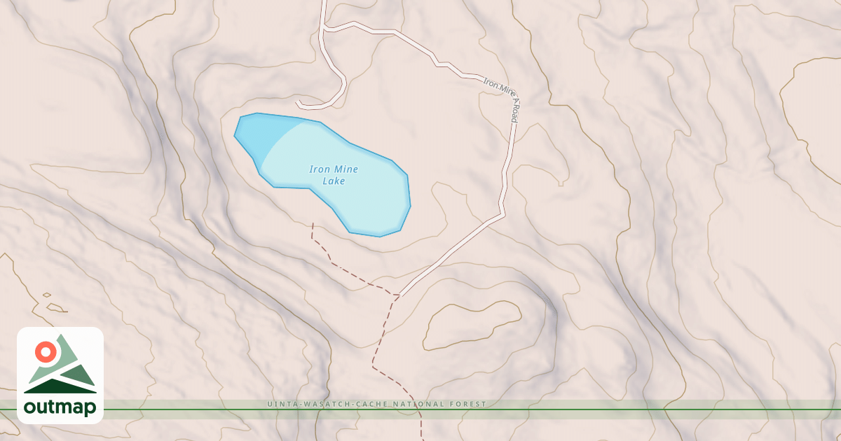 Map of IRON MINE-A