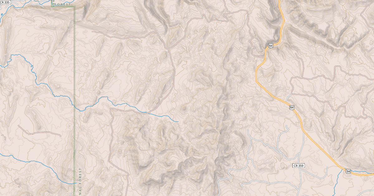 Map preview of VALLE SECO