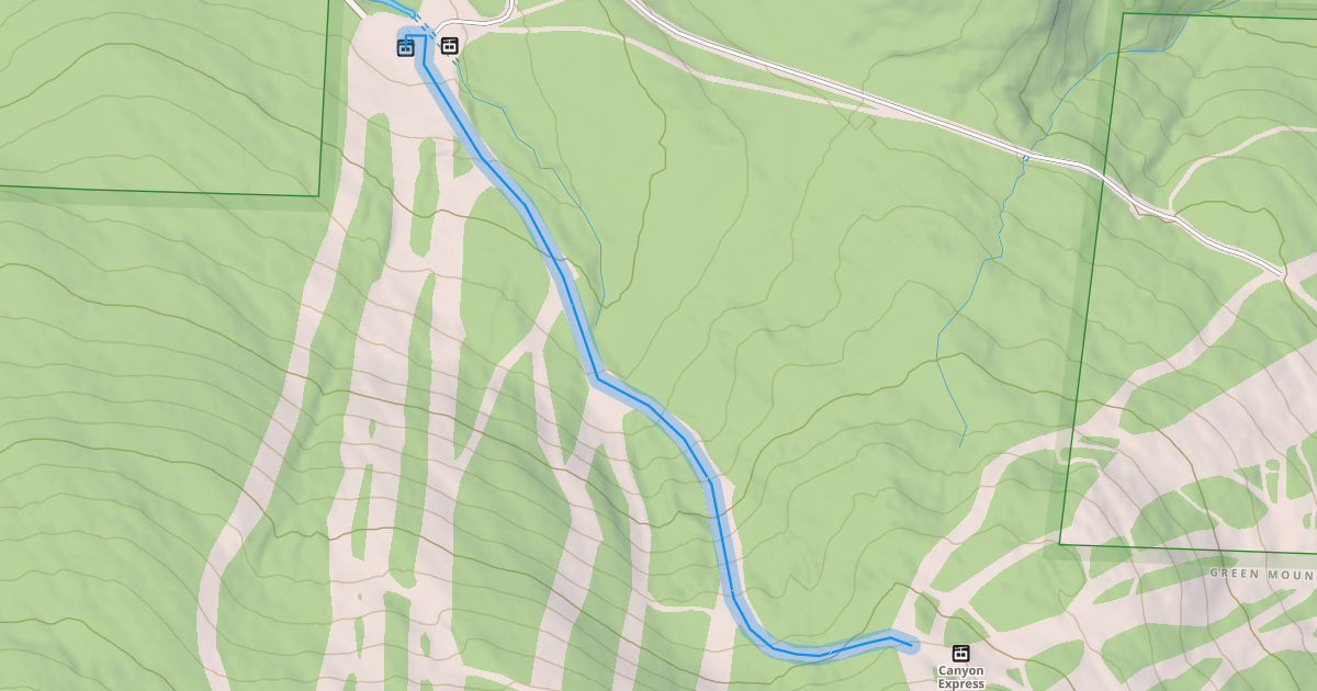 Map preview of River Run