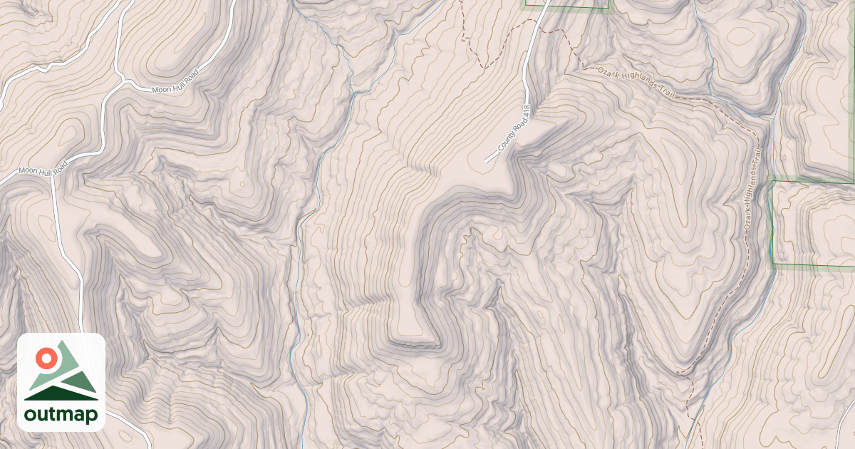 Map of USFS Motor Vehicle Use Map Roads {C45F5565-4E62-4BEB-8350-22CFC2603F69}