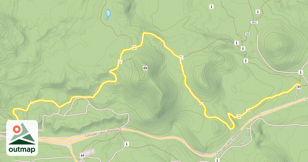 Map of Swampy-Dutchman Trail #40