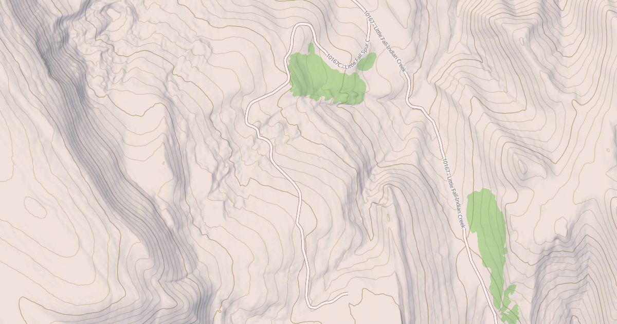 Map preview of LITTLE FALL SPUR C