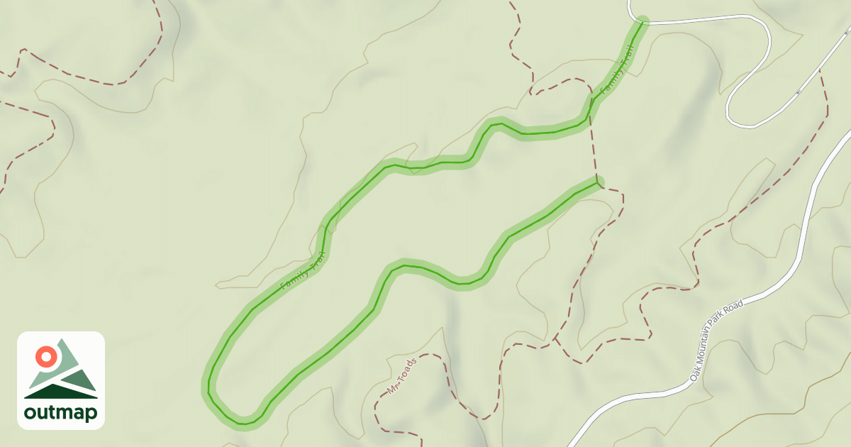 Map of Family Trail