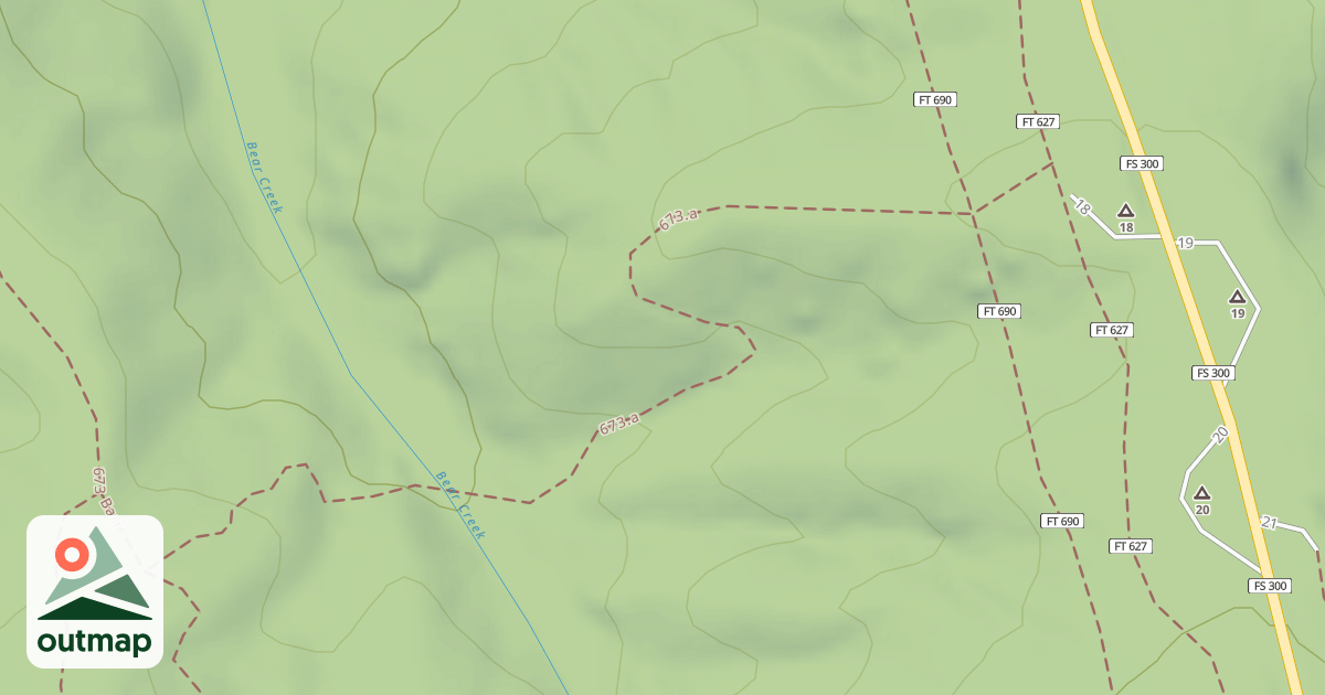 Map of 673.A