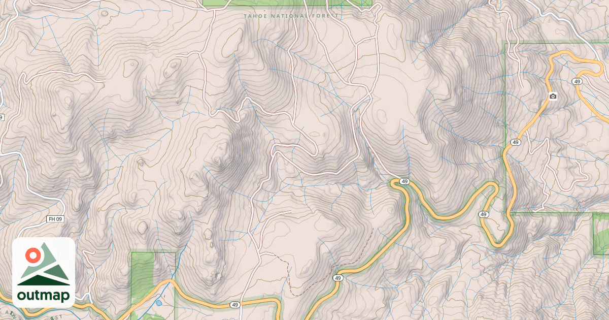 Map of BEAR TRAP RIDGE