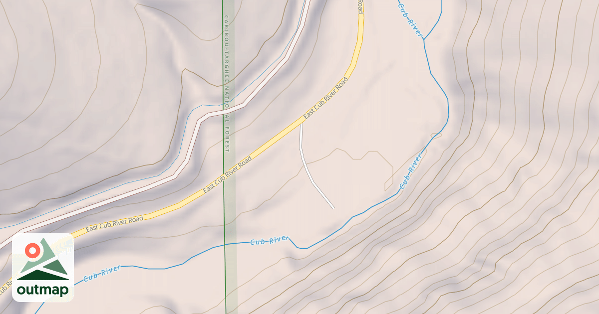 Map of CUB RIVER CORRAL
