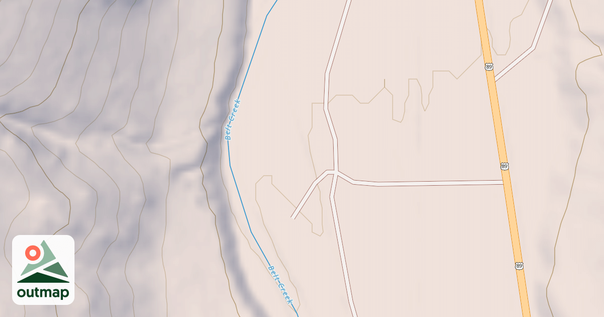 Map of C C C CAMP B
