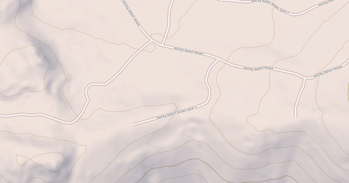 Map preview of ROCKY BASIN 5 SPUR