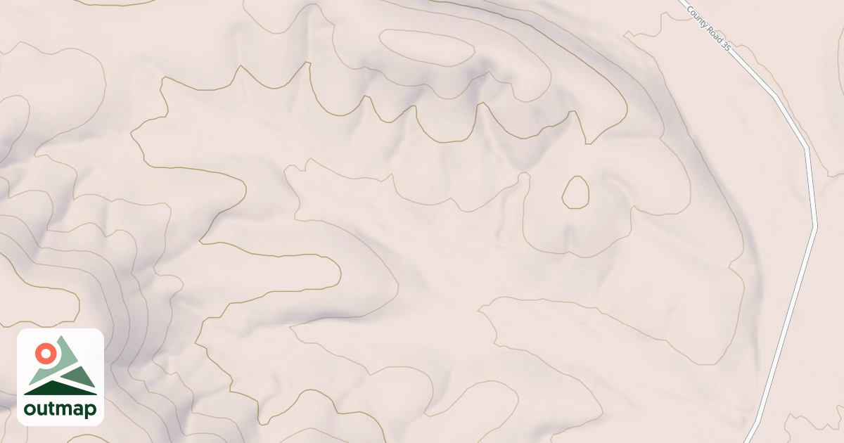 Map of HOVEY