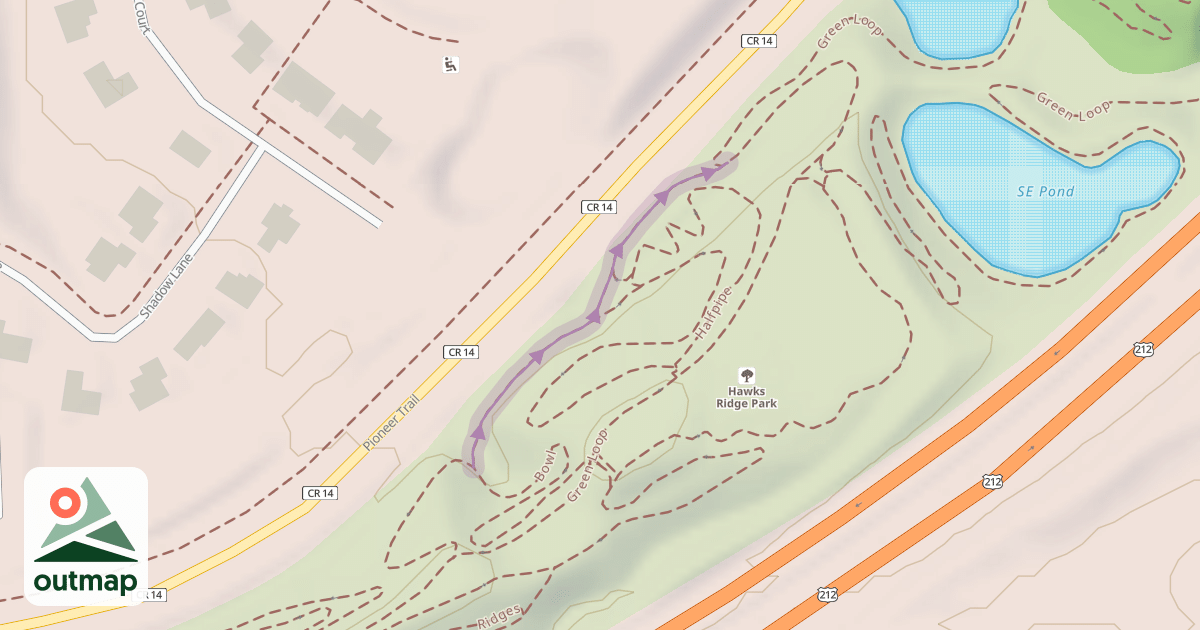 Map of Take it Easy