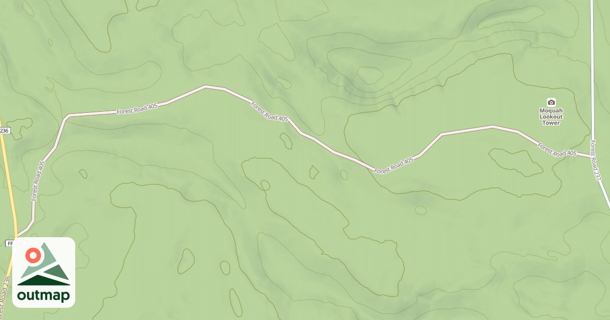 Map of FR 405