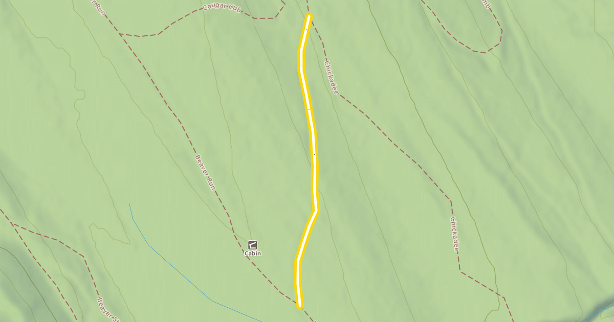Map preview of Chickadee Connector