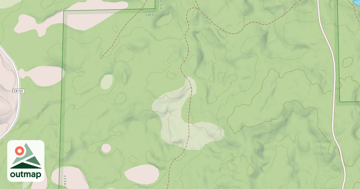Map of Smoky Hills