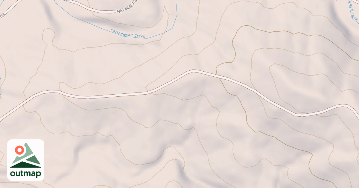 Map of BLM National GTLF Public Motorized Roads 28697965-f316-4ff0-9d18-9ad336aafc3c