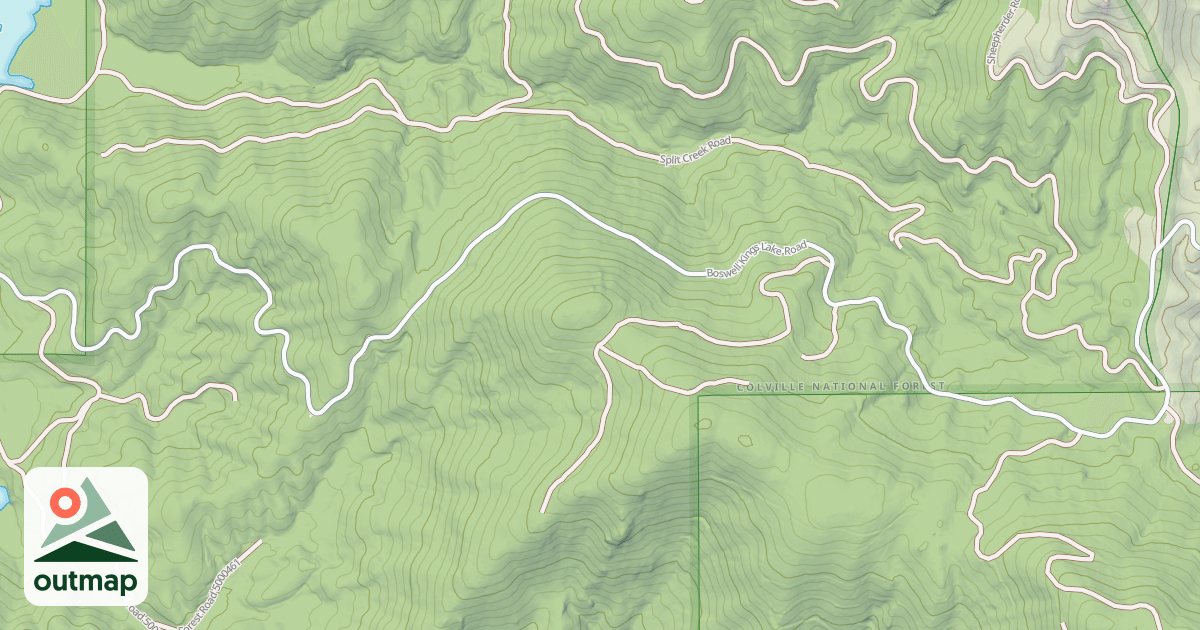 Map of BOSWELL KINGS LAKE