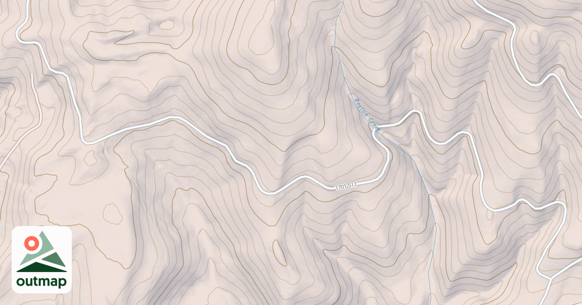 Map of BENTON