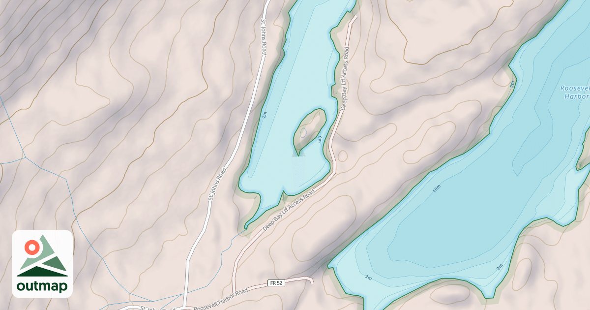 Map of DEEP BAY LTF ACCESS