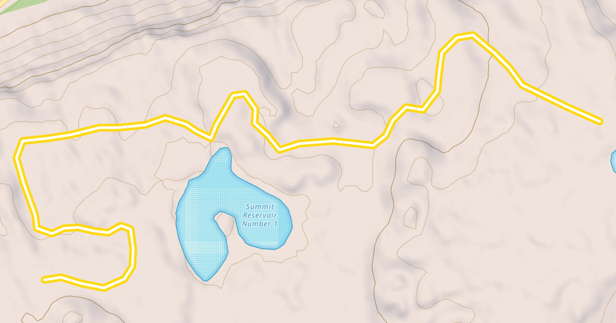 Map preview of Summit Trail