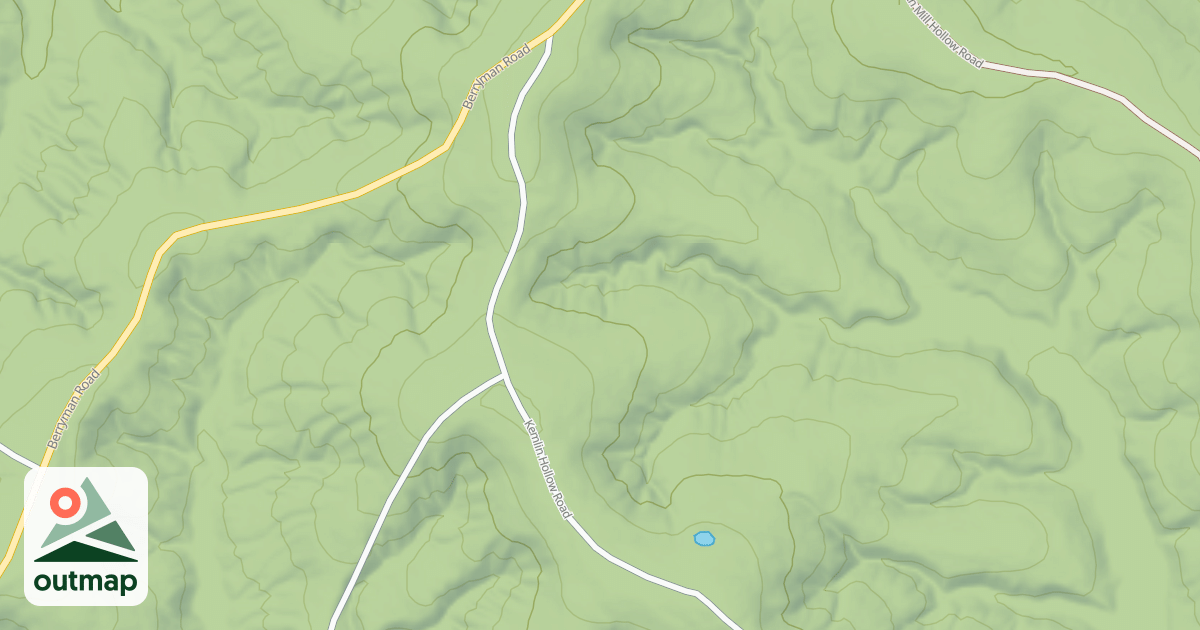 Map of KEMLIN HOLLOW
