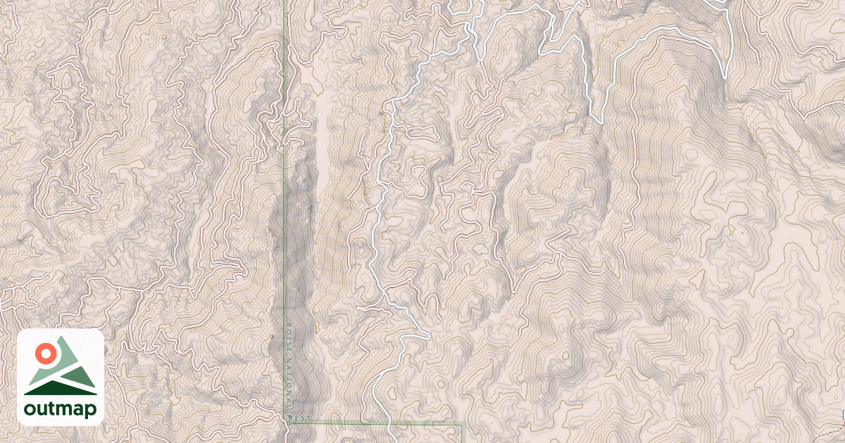 Map of EAGLE NEST-GOLD FORK RIV