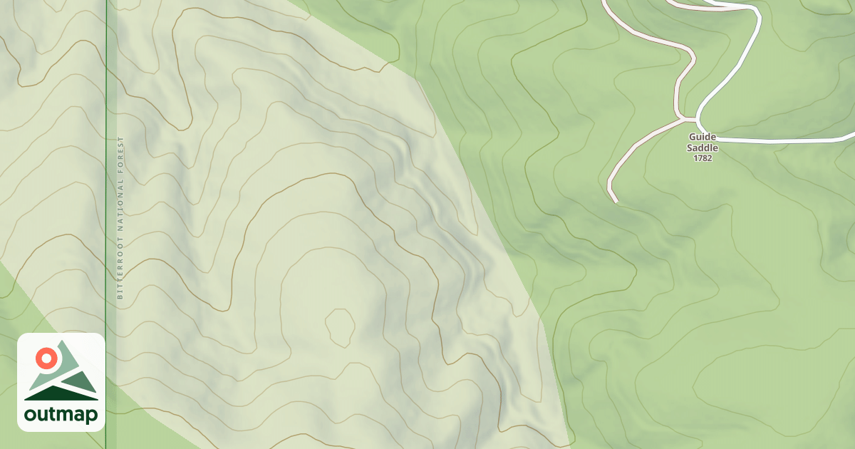Map of (FDR) HEAD OF LYMAN CREEK