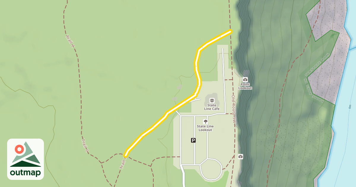 Map of Trail F