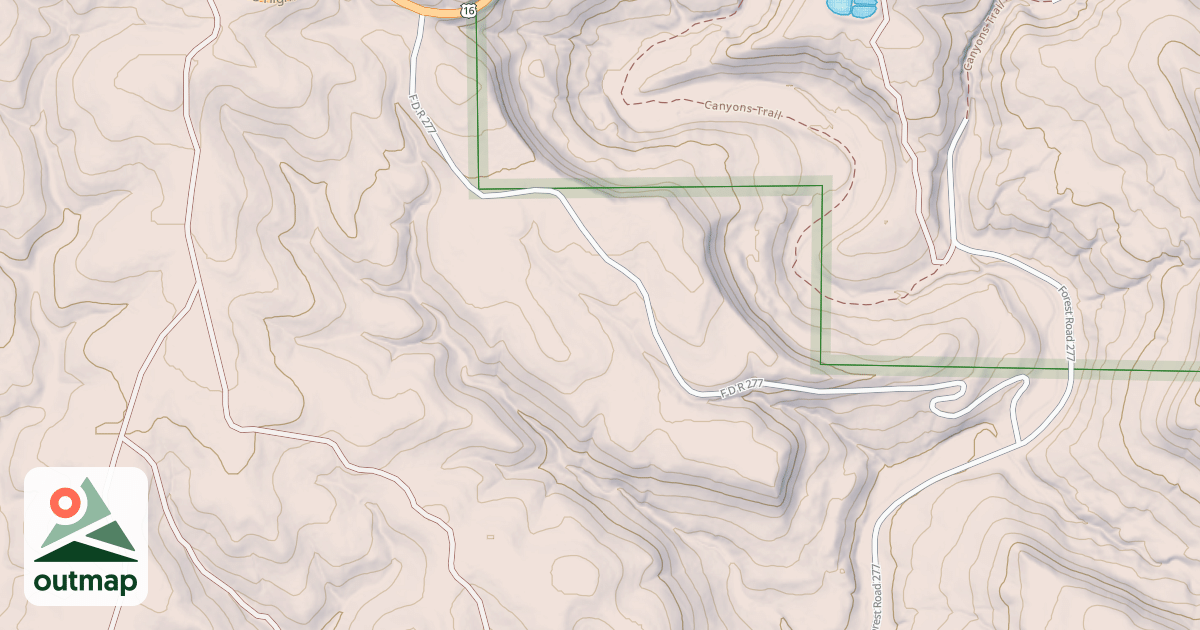 Map of HELL CANYON BR 1A
