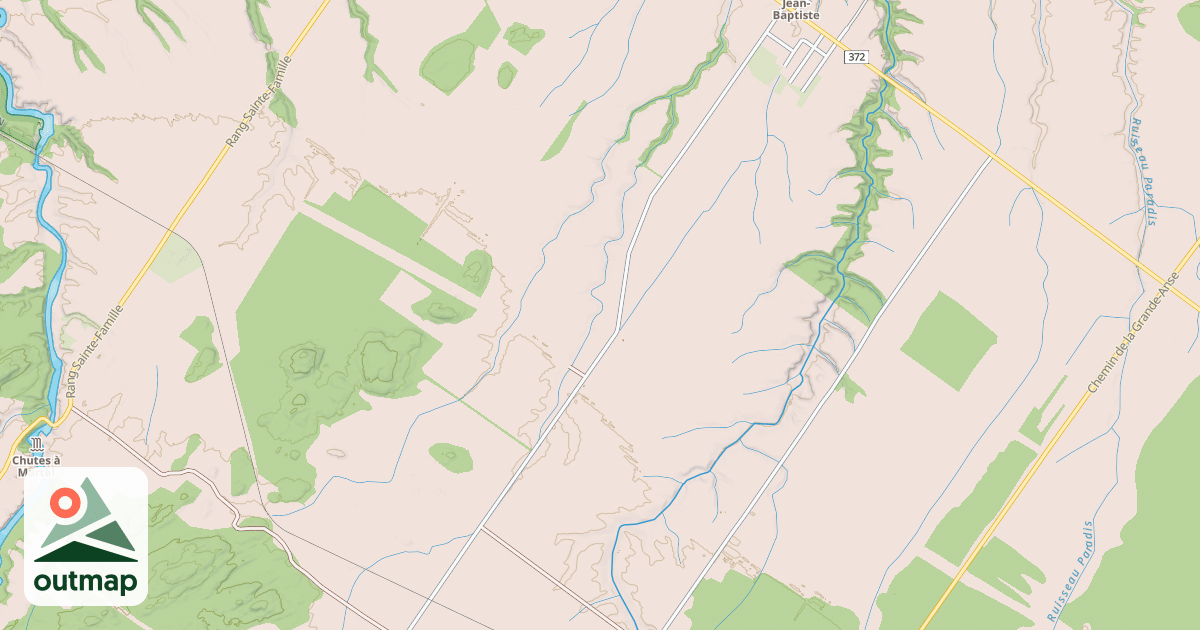 Map of Saguenay Quad Trails 45