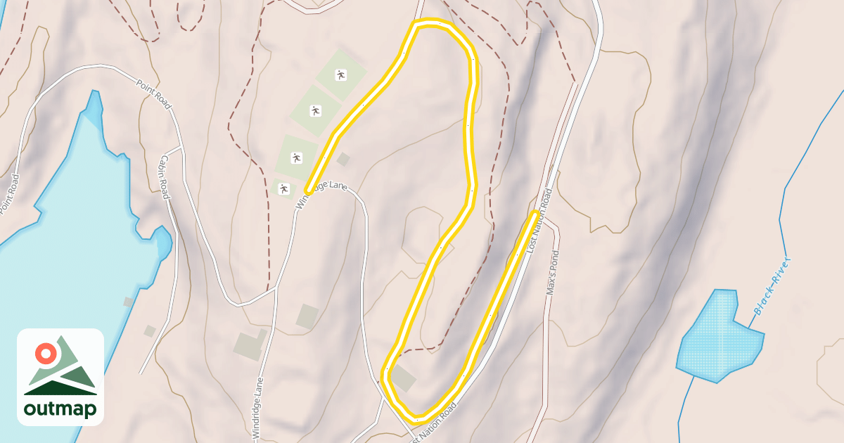 Map of Hosmer Point