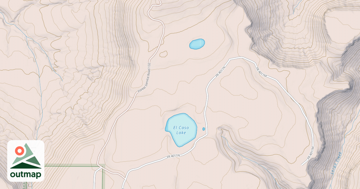 Map of 4011 N