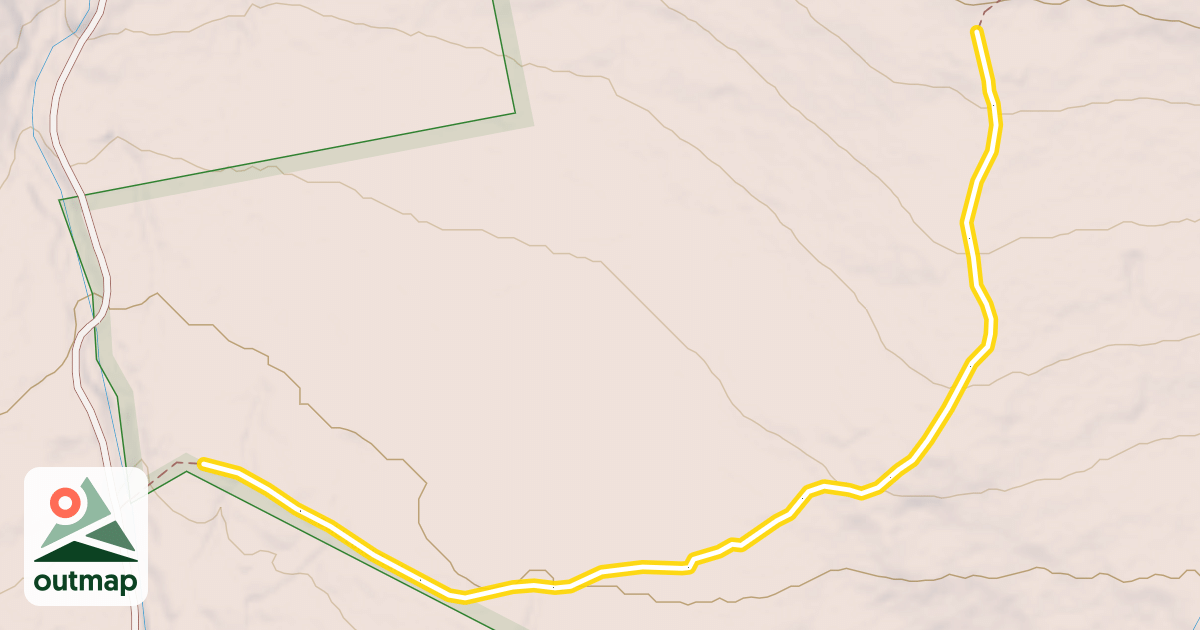 Map of Bald Land Trail