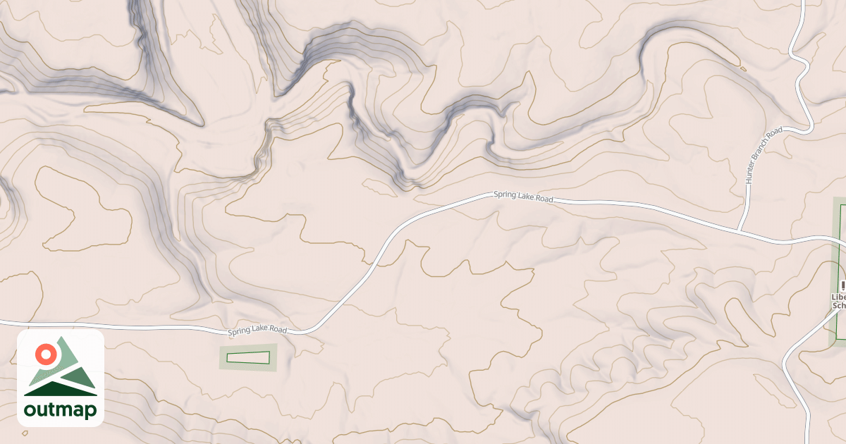 Map of Huckleberry Mtn-Orange