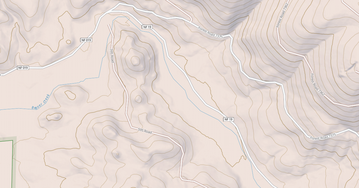 Map preview of FAWN CREEK ROAD