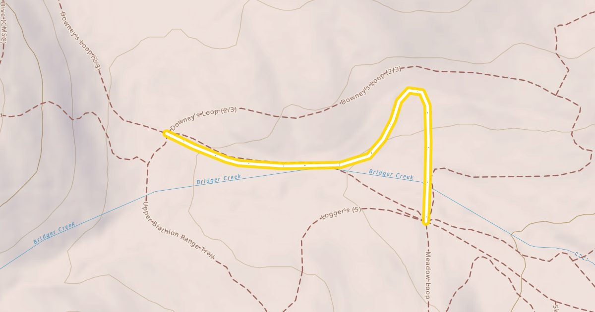 Map preview of Logger's Return