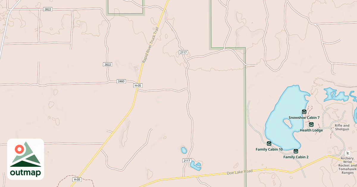 Map of GRASSY POND