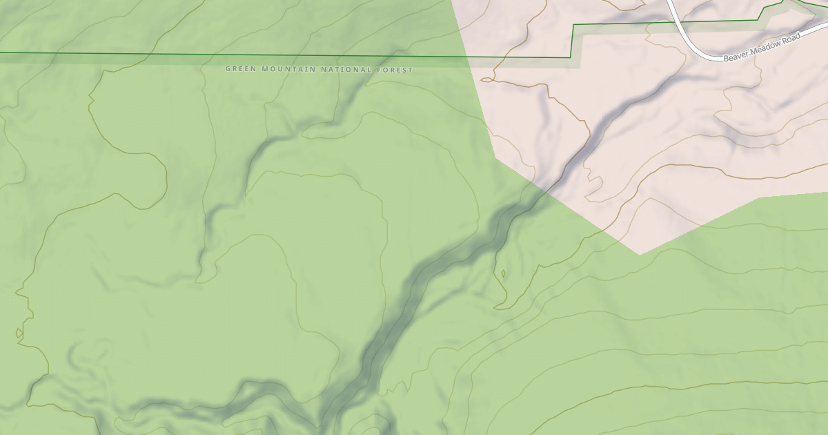 Map preview of Meadow Brook Parking Access
