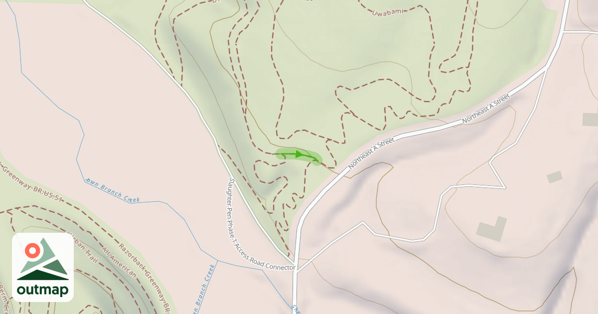 Map of Lombard Connector