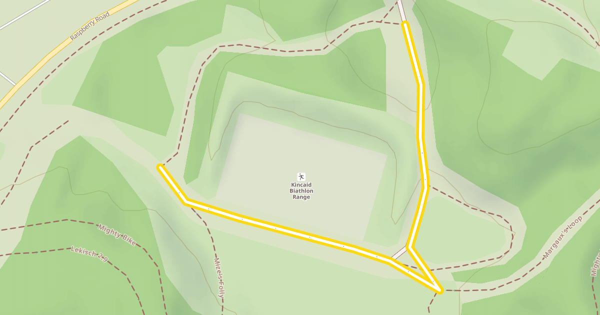 Map preview of Kim Berg Biathlon Range