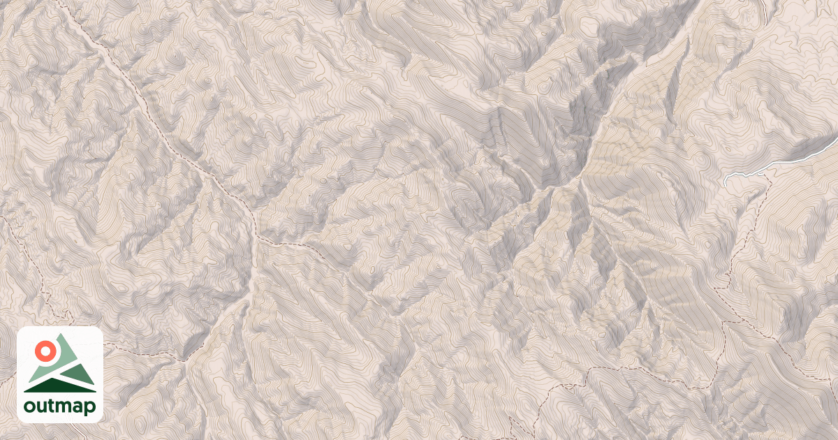Map of Deadhorse Ridge