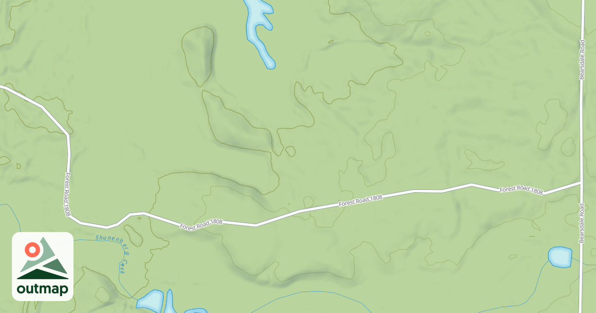 Map of FR 1808
