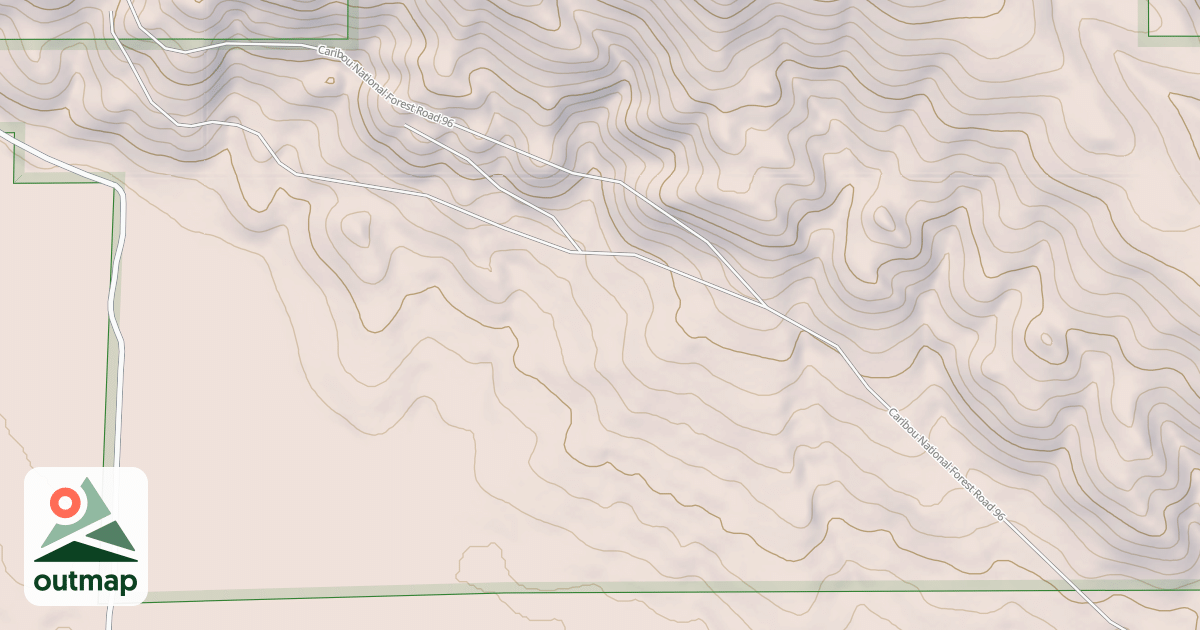 Map of Angus Creek North