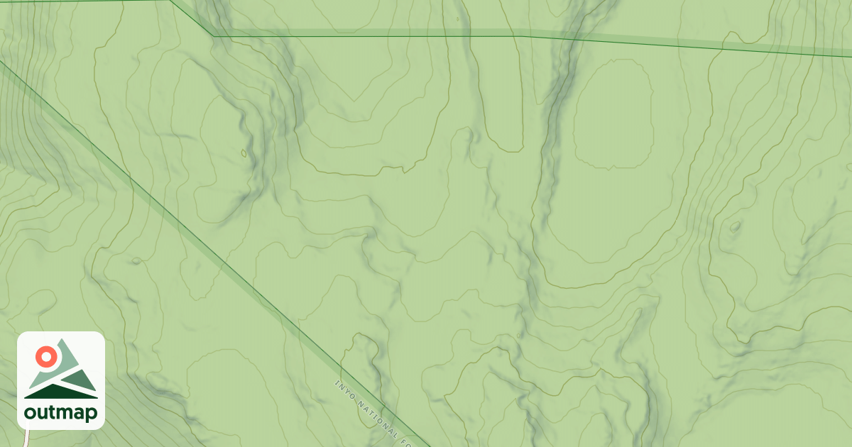 Map of USFS Motor Vehicle Use Map Trails 9055