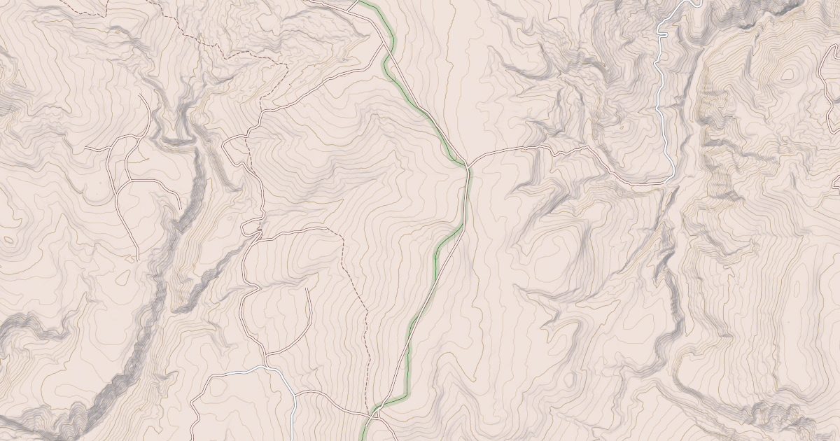 Map preview of Fish Lake Mountain 4wd